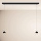 S.LUCE BEAM LED 160 cm – lampa wisząca 2‑płomienna, ściemniana, 3000K