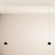S.LUCE BEAM LED 160 cm – lampa wisząca 2‑płomienna, ściemniana, 3000K