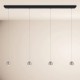 S.LUCE BEAM LED 160 cm – lampa wisząca 4‑płomienna, ściemniana, 3000K