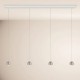 S.LUCE BEAM LED 160 cm – lampa wisząca 4‑płomienna, ściemniana, 3000K