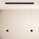S.LUCE BEAM LED 120 cm – lampa wisząca 2‑płomienna, ściemniana, 3000K