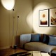 S.LUCE BEAM LED 145 cm – lampa podłogowa 2‑światło ze ściemniaczem dotykowym