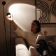 S.LUCE BEAM LED 145 cm – lampa podłogowa 2‑światło ze ściemniaczem dotykowym