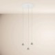 S.LUCE BEAM LED – lampa wisząca 5‑płomienna, ściemniana.