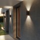 AQForm VIP square up&down LED 230V exterior wall – Kinkiet zewnętrzny LED góra-dół