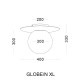 Lampa wisząca GLOBE/Z Elkim