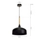 Milagro Lampa wisząca TAYLOR BLACK 1xE27 60W