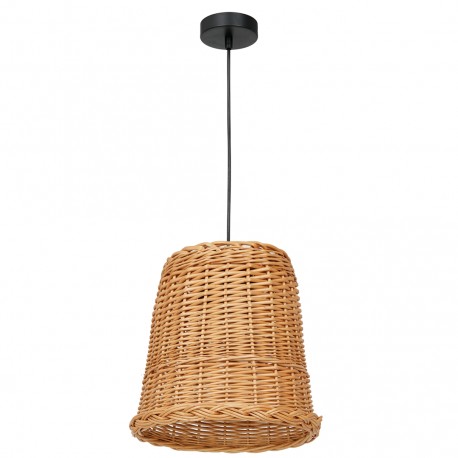 Milagro Lampa wisząca VIMINI NATURAL RATTAN 1xE27