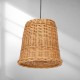 Milagro Lampa wisząca VIMINI NATURAL RATTAN 1xE27