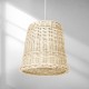 Milagro Lampa wisząca VIMINI NATURAL RATTAN 1xE27