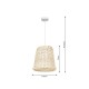 Milagro Lampa wisząca VIMINI NATURAL RATTAN 1xE27